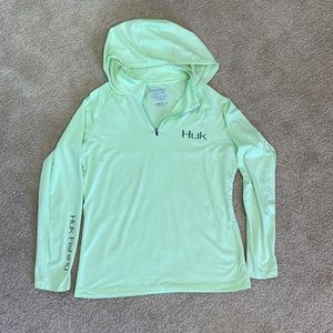 Womens Huk Fishing Long Sleeve Shirt Size M